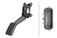 Hella Accelerator Pedal Sensor 011673881