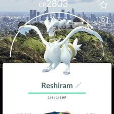 Pokémon Tra de Go -- Shiny Reshiram Backgrou...