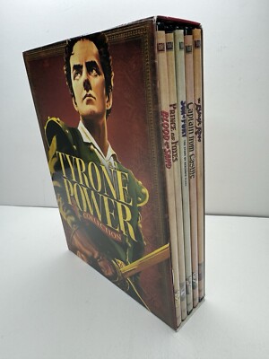 Tyrone Power DVD Box Set 5 Discs Films Plus Lobby Cards