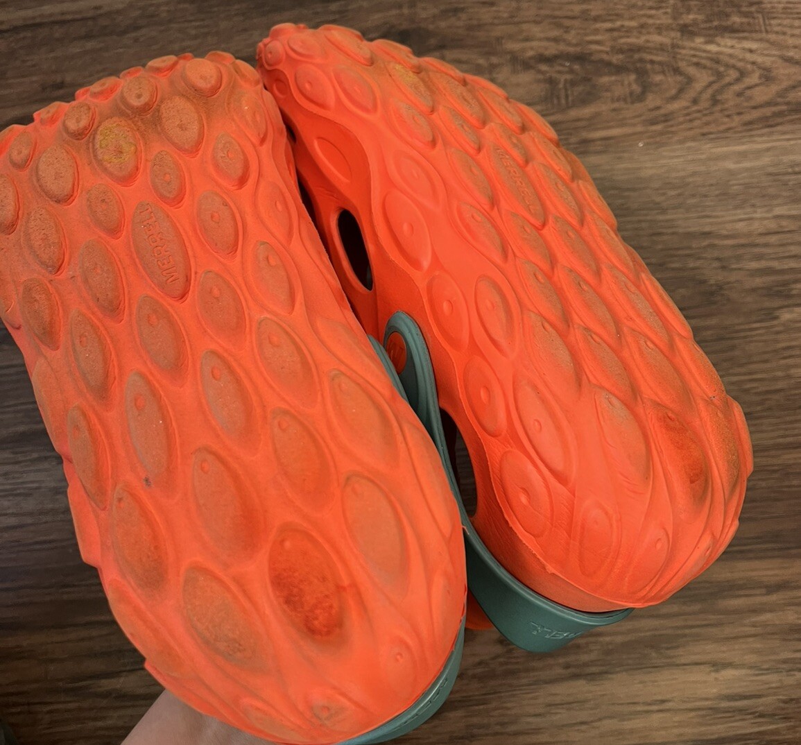 Merrell Hydro Moc Water Shoes Men's Size 11 Foam Orange Slip