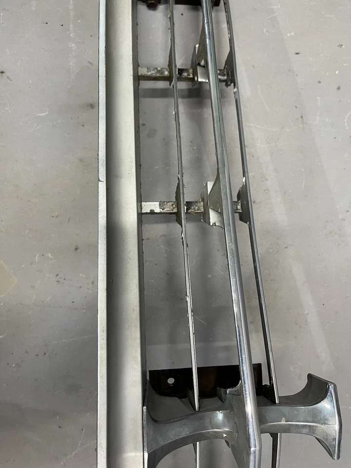 1966 Oldsmobile Delta 88 решетка хромированная передняя часть Brougham 98 молдинг отделка - Изображение 4 из 4