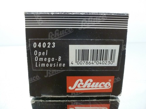 SCHUCO 04023 OPEL OMEGA B MV6 LIMOUSINE SALOON - RED 1:43 - GOOD IN BOX - Imagen 2 de 7