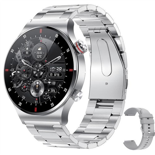 QW33 Bluetooth-Compatible Talking Watch Men's Waterproof Watch For Android iOS - Picture 16 of 20