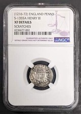 1216 Great Britain Penny Henry III NGC XF Details