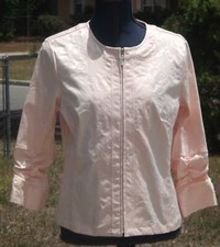 Erin London, Ladies Pink Long Sleeve Jacket, Size M