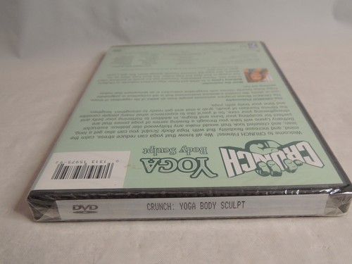 CRUNCH WORKOUT Yoga Body Sculpt DVD 2008 NEW SEALED - Picture 4 of 4