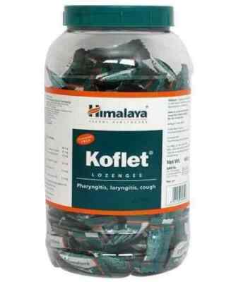 Himalayan Koflet 200 Lozenges For Dry Cough & Sore Throat Free ship