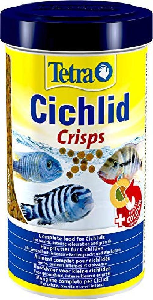 Tetra PRO Cichlid, Speciale Mangime in Crisp per Pesci Ciclidi, 500 ml