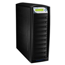1-9 Network DVD CD Disc Duplicator Copier USB 3.0  320GB HDD SHARKNET-9T-DVD-BK