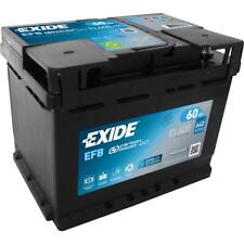 Exide EL600 Start-Stop EFB 12V 60Ah 640A Autobatterie inkl. 7,50 € Pfand Exide EL600 Start-Stop EFB 12V 60Ah 640A Autobatterie inkl. 7,50 € Pfand