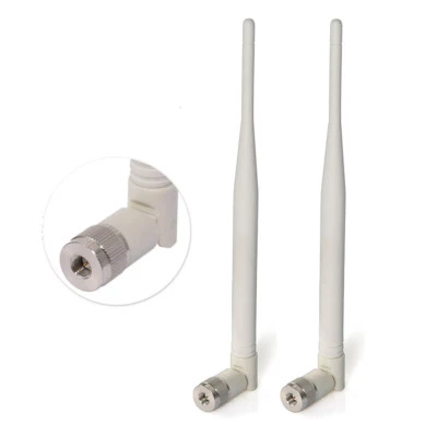 2 Stücke 4G LTE SMA Stecker Omni Antenne-Weiß für 4G LTE Wireless Router Hotspot - Bild 1 von 4