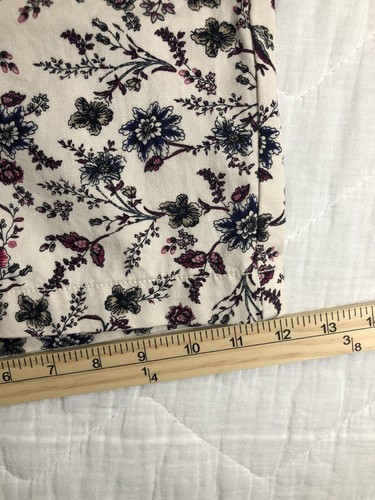 Ann Taylor Loft Shorts Women’s Size 10 Floral Original 100% Cotton - Picture 11 of 11