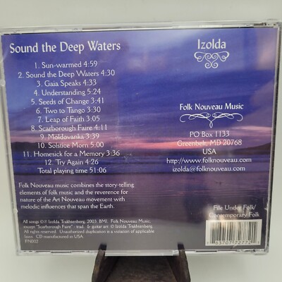 その他 Water from the Wells of  [CD] Izolda Trakhtenberg CD Album Sound the Deep Waters Folk