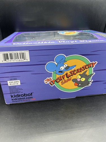 The Itchy and Scratchy Show Collectable Vinyl Figure The Simpsons Kidrobot NEW - Picture 7 of 10