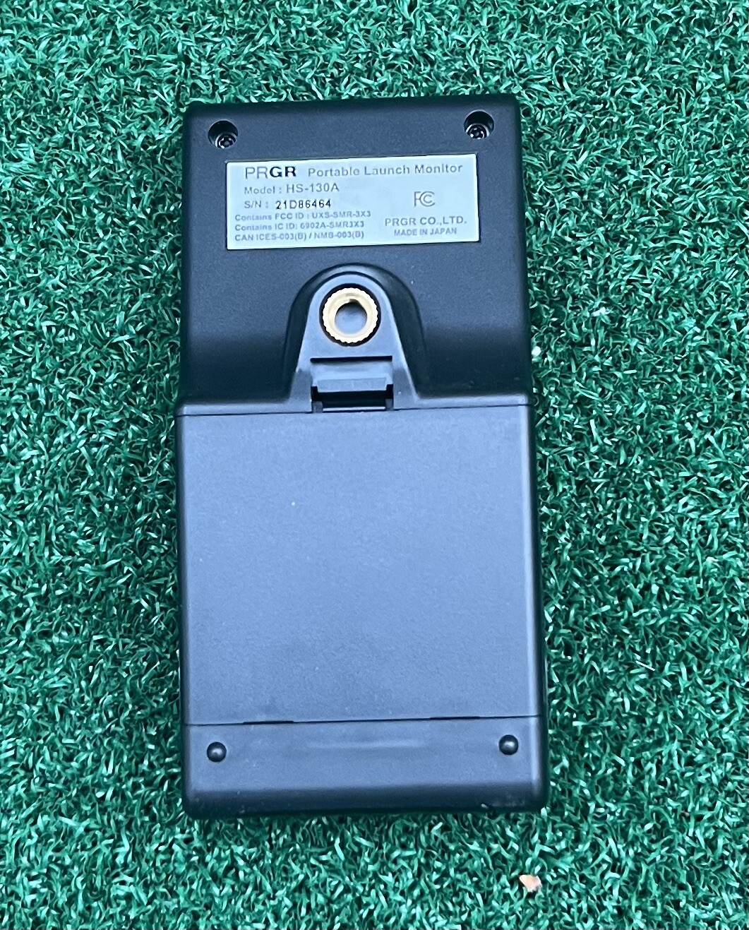 PRGR Black Personal Pocket Golf Launch Monitor HS130A (NEW 2021 US