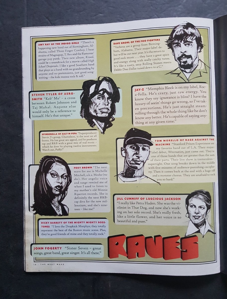 Rolling Stone Magazine Supplement The Next Wave Rammstein Fatboy Slim