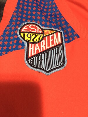 Harlem Globetrotters #36 Meadowlark Platinum Fubu 2X Jersey