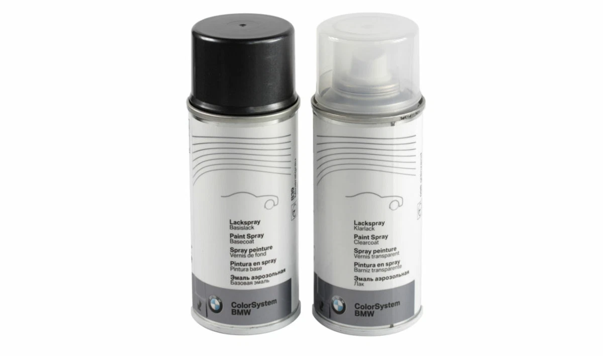 Original BMW Lackspray-Set Cosmosschwarz met. Code 303 schwarz 