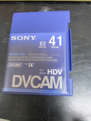 Box of 10 brand new Sony HDV DVCAM PDVM-41N/3 tapes / Mini DV - Picture 4 of 5