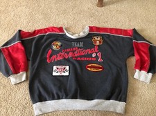Vintage Team Yamaha International Racing Sweatshirt W Patches XL Made In USA