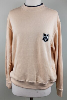MCM Legere Chest Patch Pullover Sweater Sweatshirt Size L
