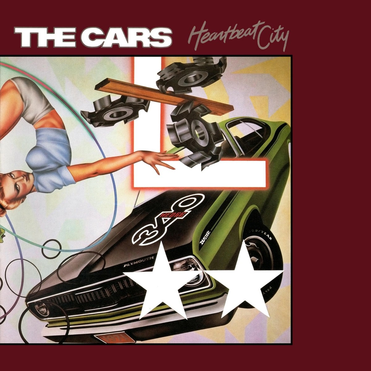 The CARS Heartbeat City BANNER HUGE 4X4 Ft Fabric Poster Tapestry