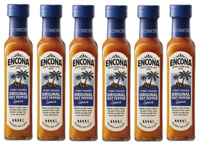 ENCONA West Indian Original Hot Pepper Sauce (6x142ml) | Scharfe Chilisauce KV