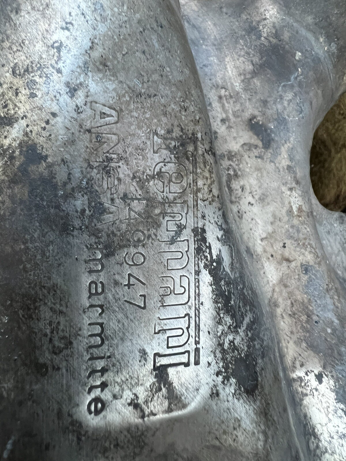 1994 ferrari 348 header left side
