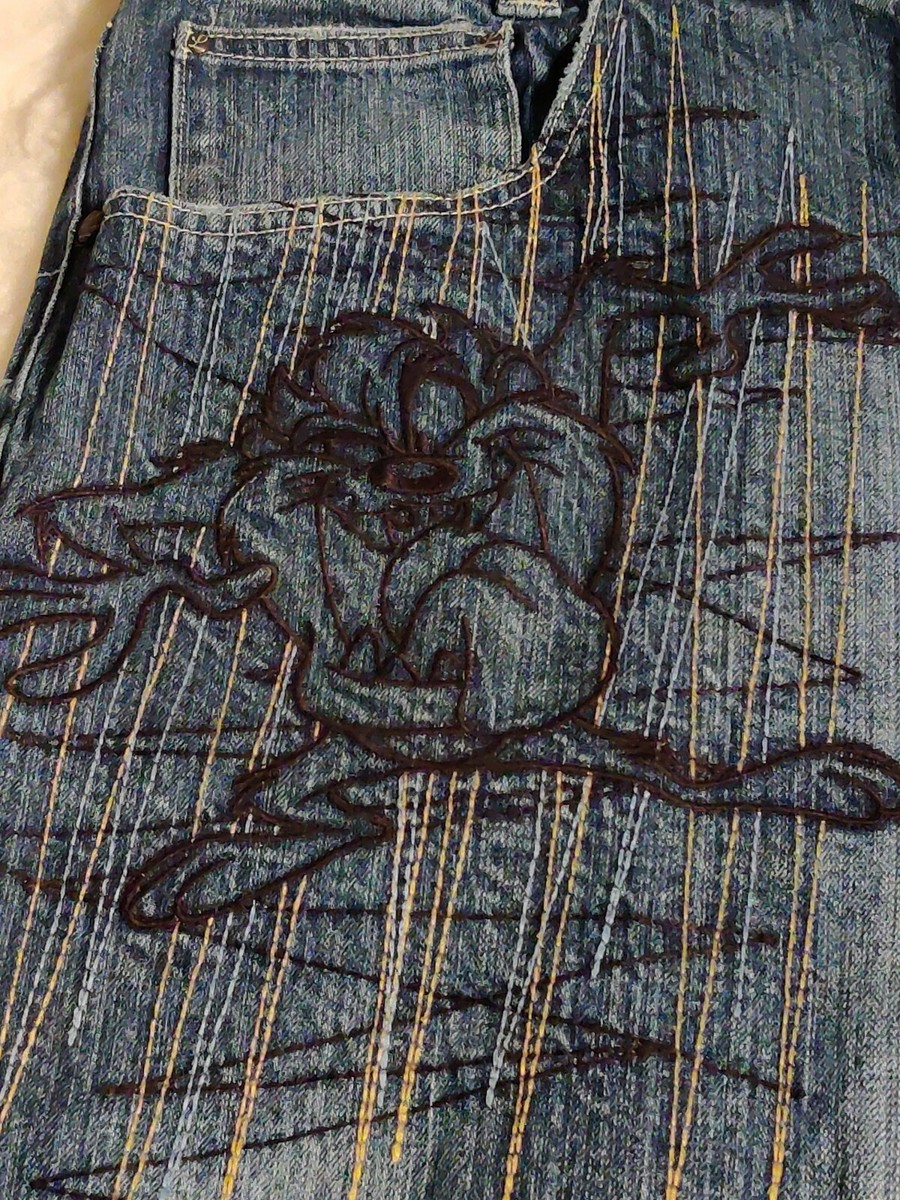 Lot 29 VTG Luxe Looney Tunes Taz Jeans 38/32 RN106663 | eBay Lot 29 VTG Luxe Looney Tunes Taz Jeans 38/32 RN106663 | eBay