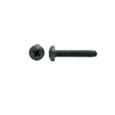 #2-56 x 3/4" PAN HEAD PHILLIPS MACHINE SCREWS STAINLESS STEEL BLACK OXIDE SELECT