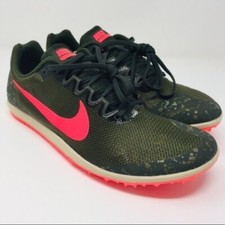Nike Zoom Rival D 10 track spike cleats unisex 9.5 BoxAA Army green And pink
