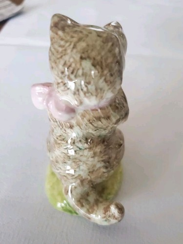 Beatrix Potter Miss Moppet Figur 1954 John Beswick England Katze Kätzchen Figur - Bild 5 von 7