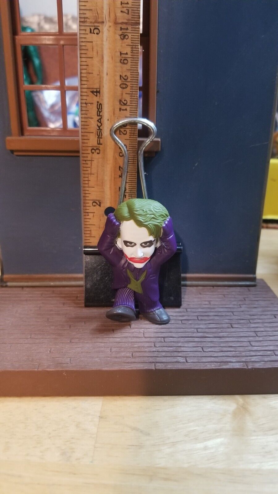 The Dark Knight The Joker Cereal Toy Figure General Mills 2.5"