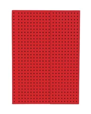 Red on Black (Circulo) A6 Unlined Notebook by Paperblanks (English) Hardcover Bo