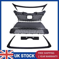 For 2014-2017 Lexus CT200H F Sport Front Upper Lower Grille W/ Trim Molding