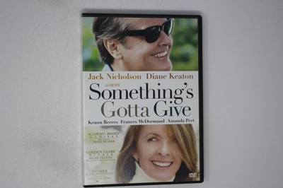 Something's Gotta Give DVD Jack Nicholson Diane Keaton