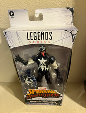 Marvel Legends Series Spider-Man Maximum Venom Venomized Captain America Figure