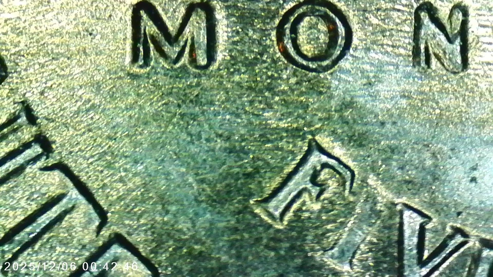 1958-D Jefferson Nickel 5C D/D Mint Error RPM From Uncirculated Roll #03 - Image 2 of 4