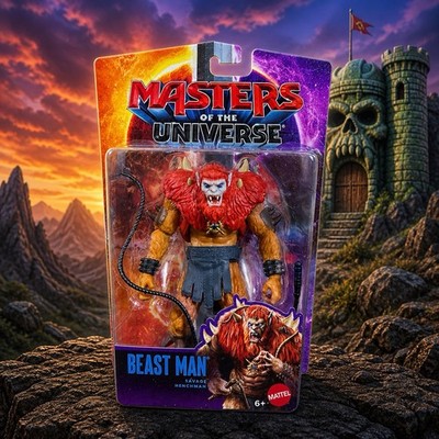 MOTU Beast Man 2026 Masters of The Universe Core Movie 5.5 Action Figure In Hand