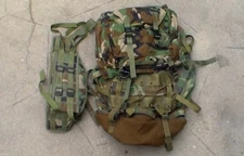 US Military 1986/2005 dated "MOLLE II Large Rucksack Woodland Camouflage" (USED)