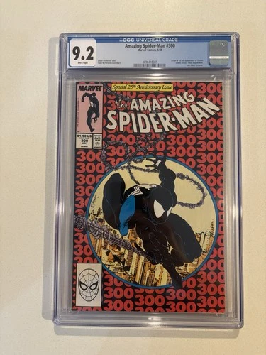 Amazing Spider-Man #300 CGC 9.2 Marvel Comics 1988 1st Full Appearance of Venom