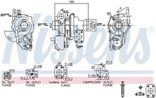 Turbolader Abgasturbolader für CITROËN FIAT OPEL PEUGEOT VAUXHALL DS BERLINGO