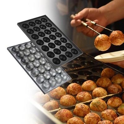 Ball Maker Takoyaki Maker Antihaft 28 Löcher Japanische Frikadellenplatte für Zuhause