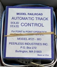 New Peerless 525-HO Model Railroad - Automatic Solid State Track Control 525 HO