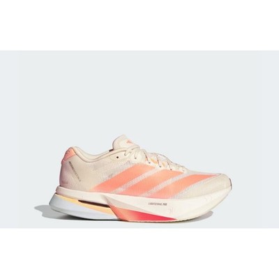 Adidas Adizero Boston 13 Women white orange Laufschuhe Joggingschuhe Damen