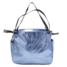 JACK GOMME Shoulder Bag 1566 LEVANT Stella Blue Metallic Color Lightweight 