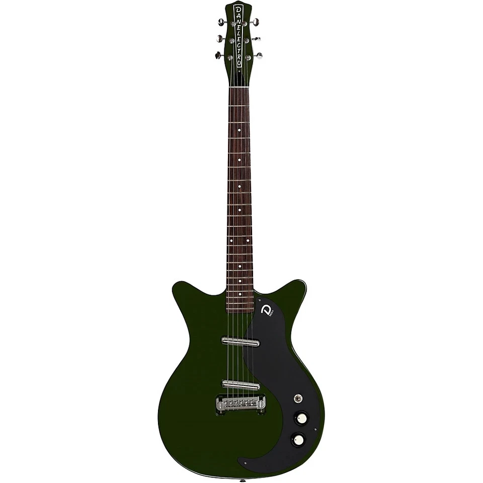 Danelectro Blackout '59 电吉他 绿色 Envy — 第 3/4 张图片