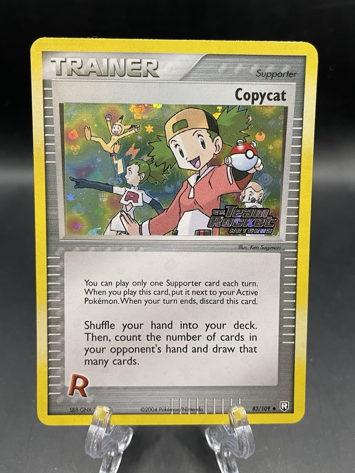 Pokemon Copycat Team Rocket Returns 83/109 Uncommon Reverse Holo Stamped NM
