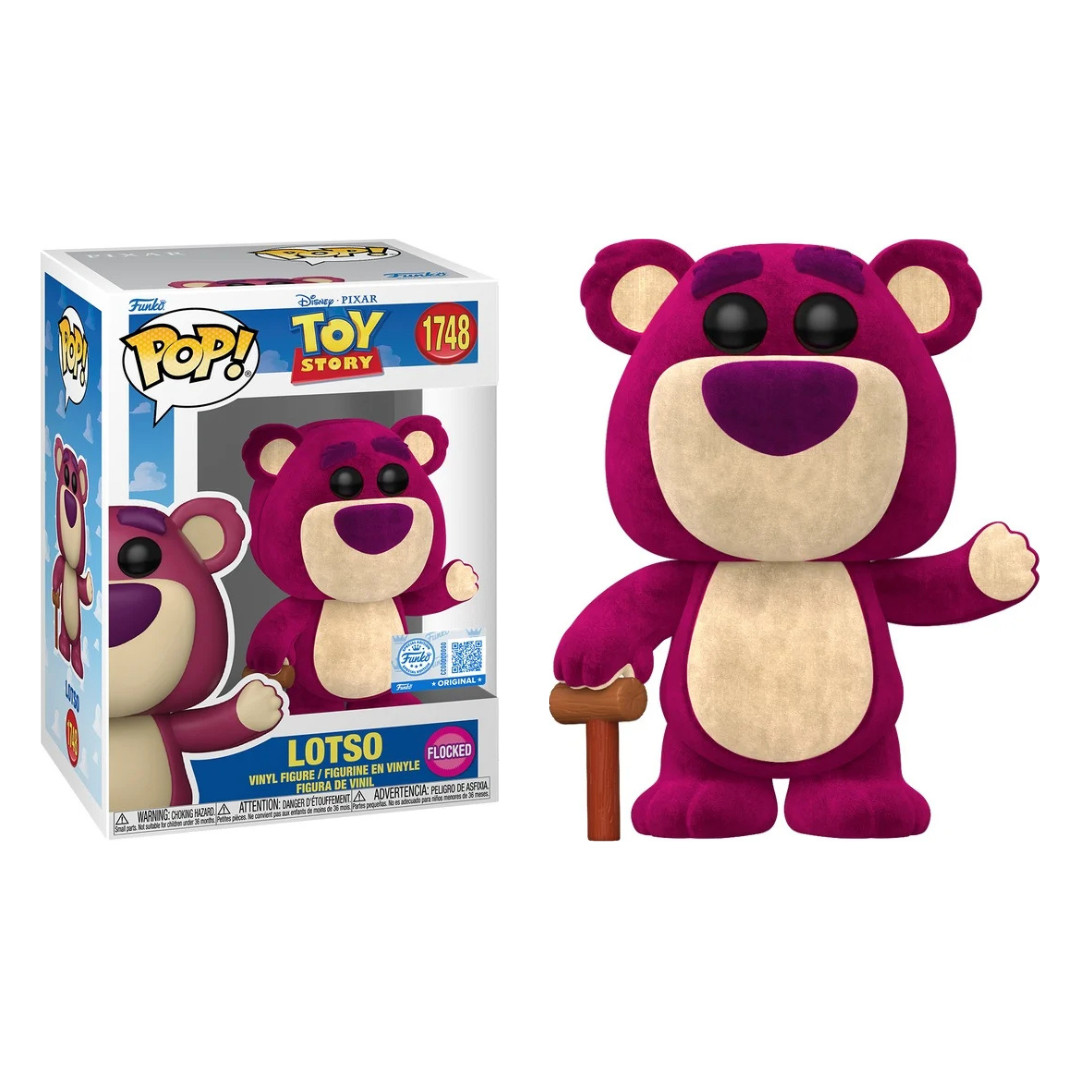 Figurine de Collection Funko POP Lotso Flocked Finition Premium Disney Pixar