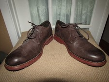 Rockport Men's Total Motion City Plain Toe Men's 11 M Dark Brown Oxfords V80311